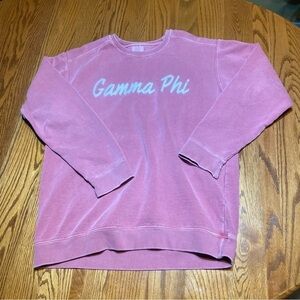 Gamma Phi Crew Neck Size Large